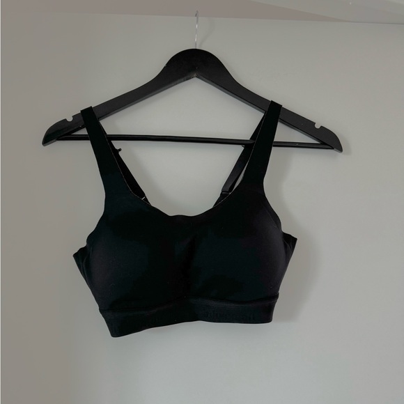 Lululemon Black Sports Bra with Back Clasp - Picture 1 of 8